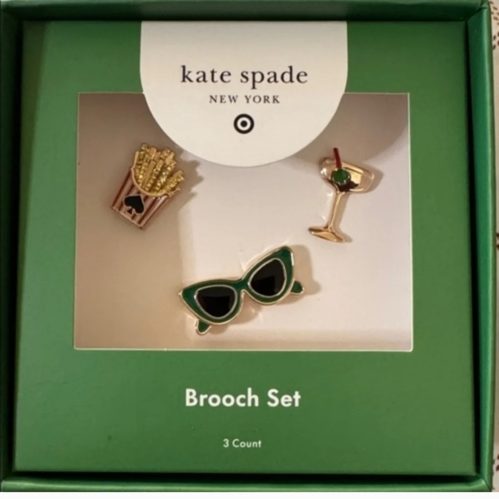 Kate Spade Brooch Set - Picture 1 of 1
